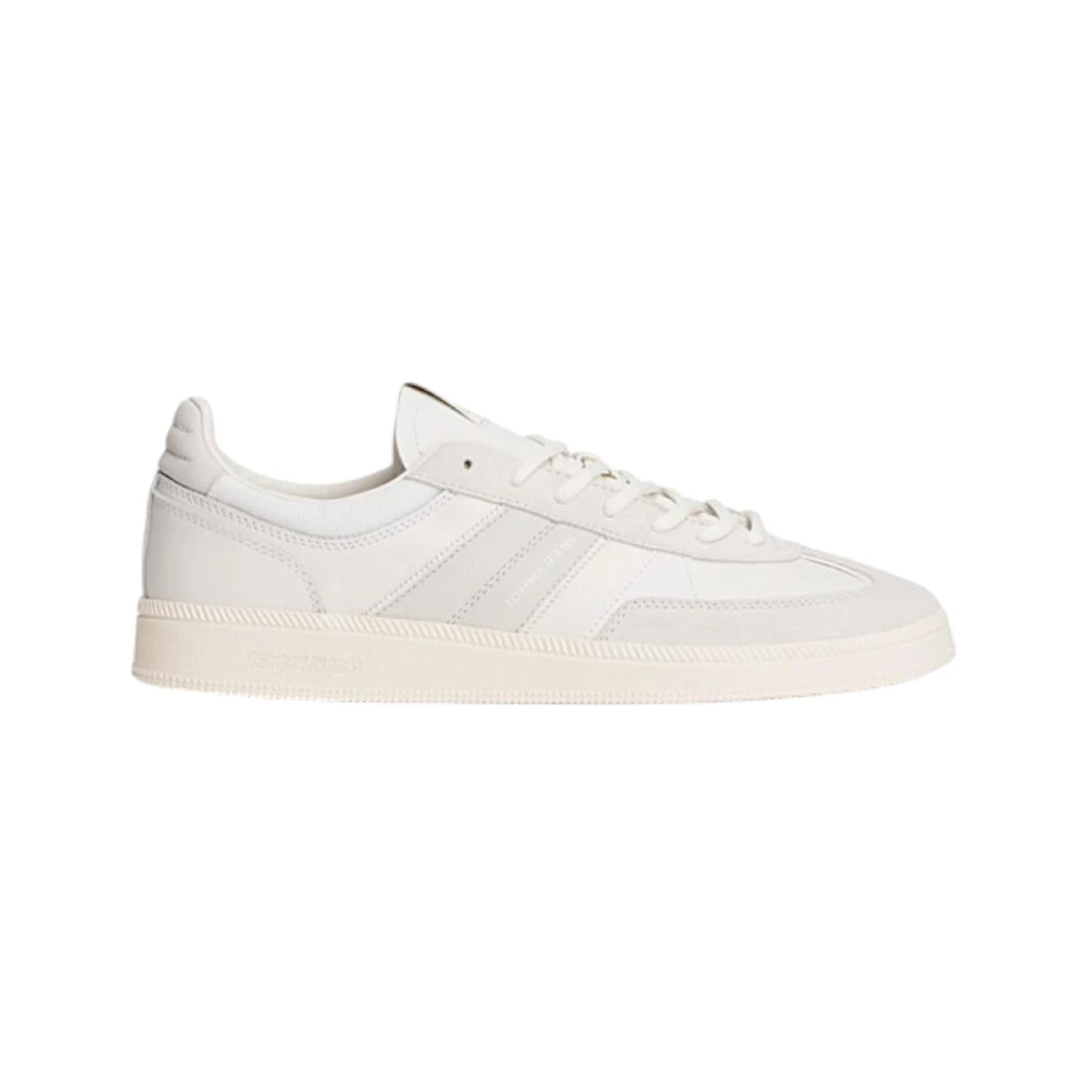 Tommy Hilfiger Men's White Leather Sneaker The Greenwich Edge - Sneakers - 10 Uk - Shoes