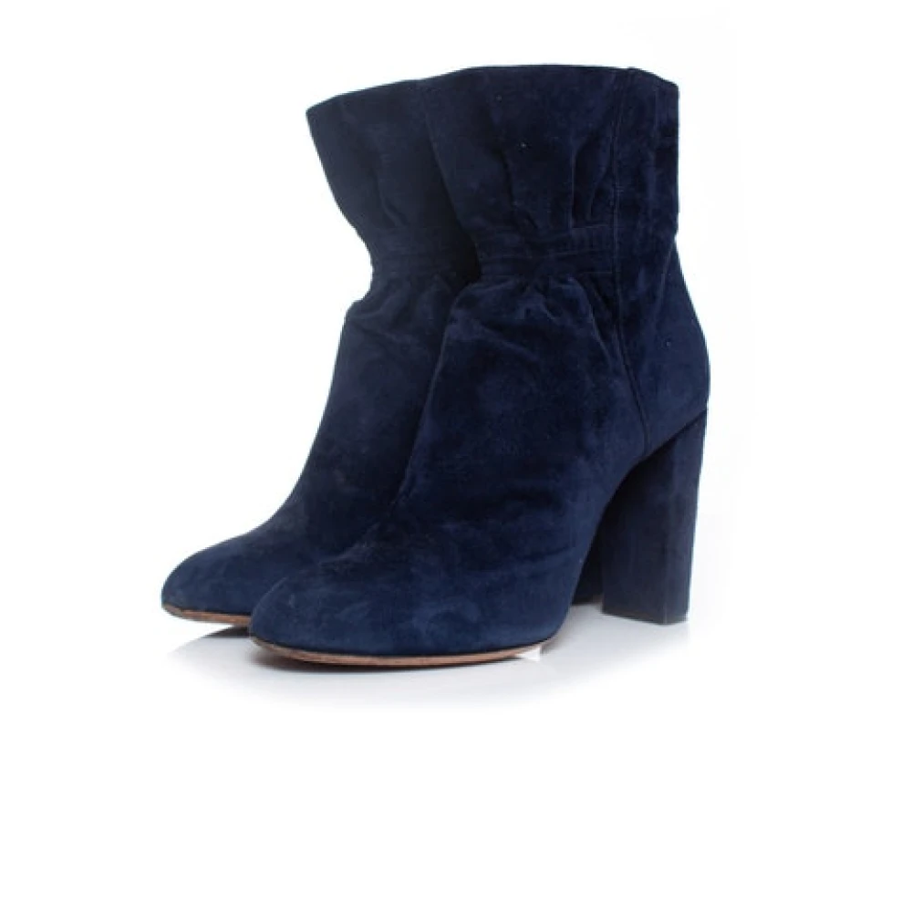 Chloé Pre-owned Pre-owned Skor Blue, Dam