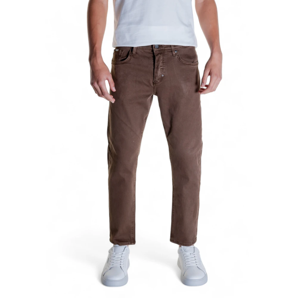 Antony Morato Bruine Katoenmix Jeans & Broeken Brown Heren