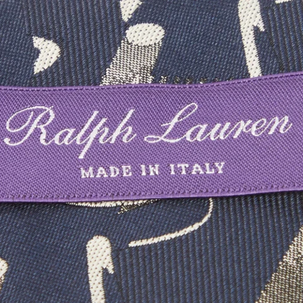 Ralph Lauren Pre-owned Silk home-office Multicolor Heren