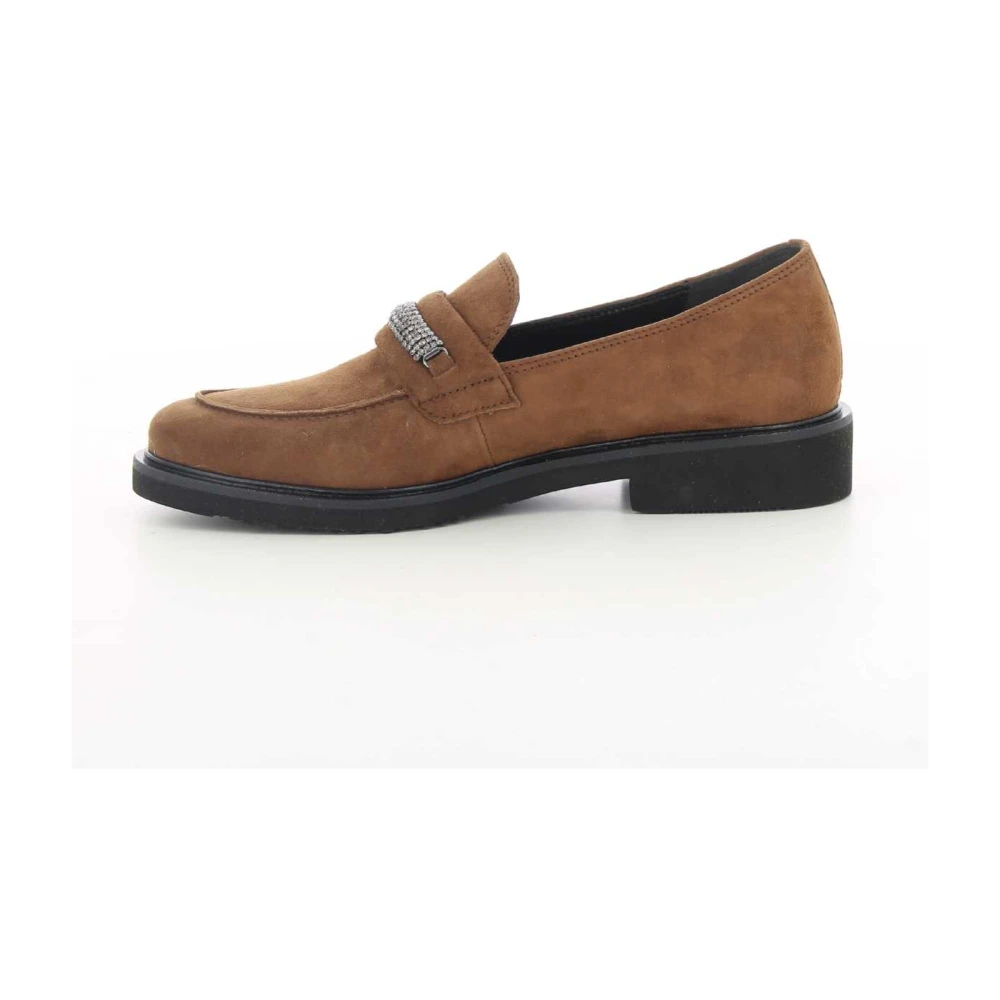 Gabor Cognac Loafers voor Dames Brown Dames