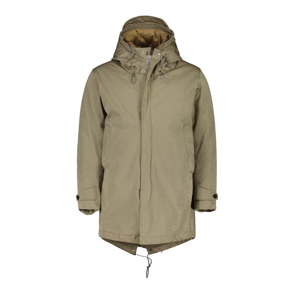 Ten C Kern Parka in Walnoot Beige Heren