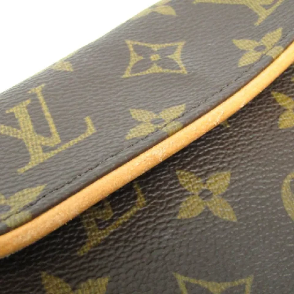 Louis Vuitton Vintage Pre-owned Fabric crossbody-bags Brown Dames