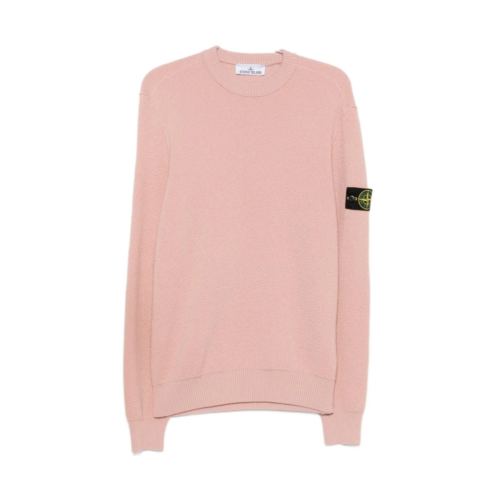 Stone Island Pull Col Rond Homme Pulls Rose L