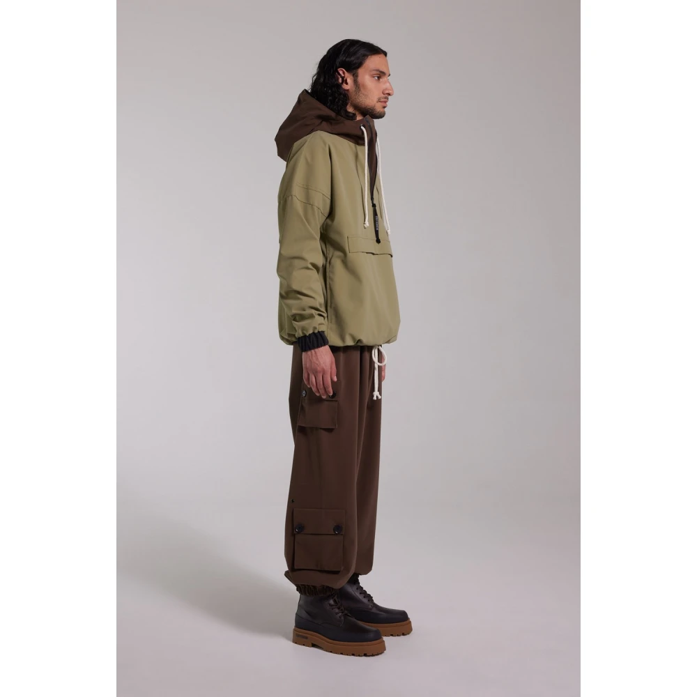 Stutterheim Waterdichte Matte Anorak Jas Green Heren