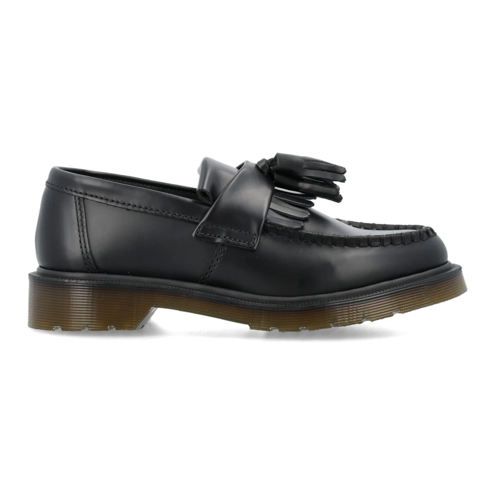 Dr. Martens Klassiska Svarta Tassel Loafers Black, Dam