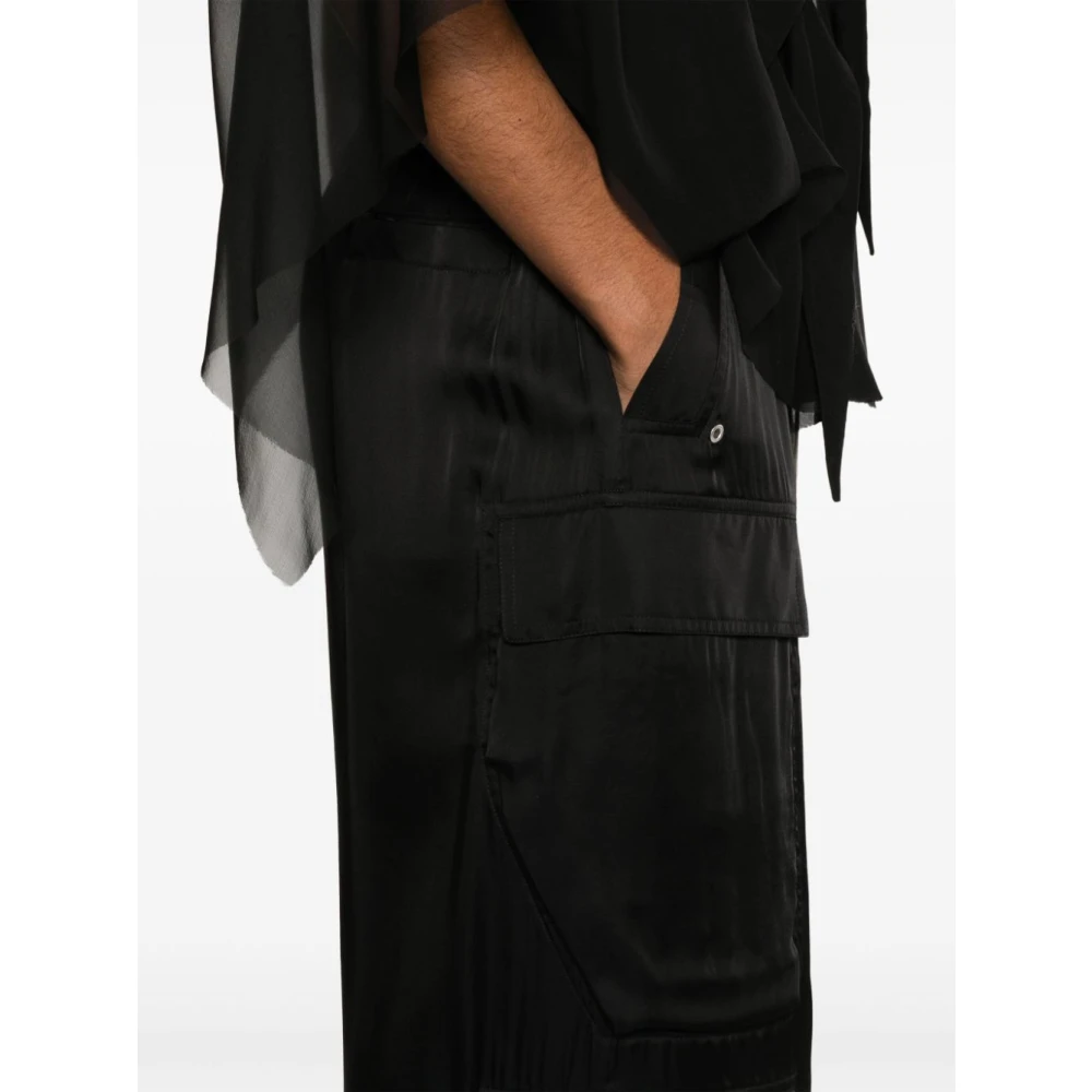 Rick Owens Cargo Belas Broek Black Dames