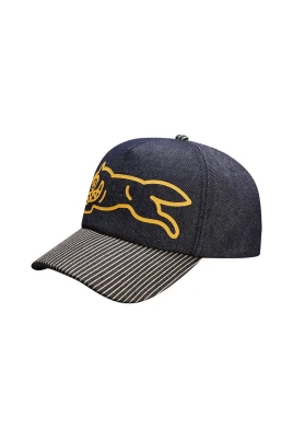 Denim Running Dog Trucker Cap