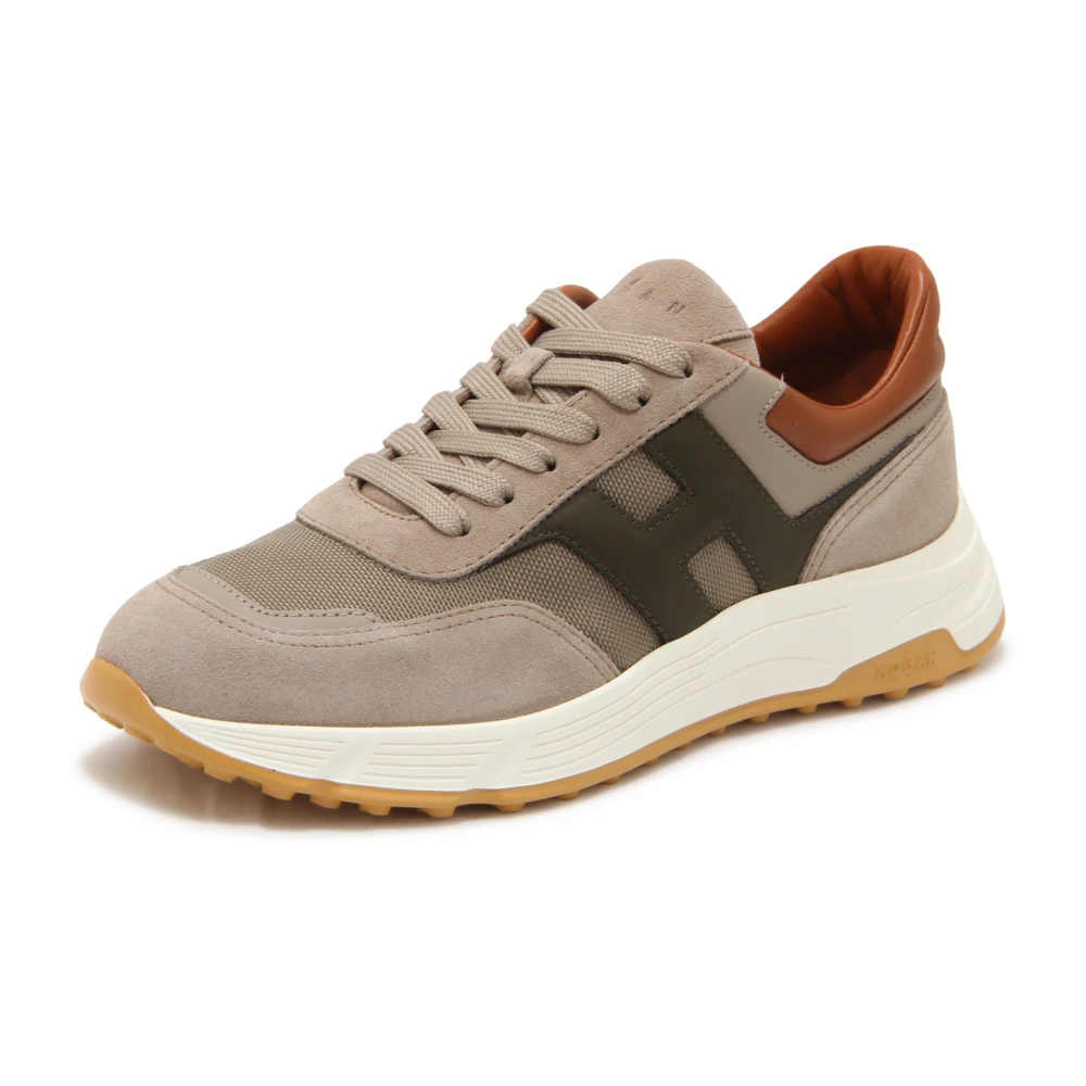 Hogan Men's Beige Hyperlight Allac Nuova H - Sneakers - 6 1/2 Uk - Shoes