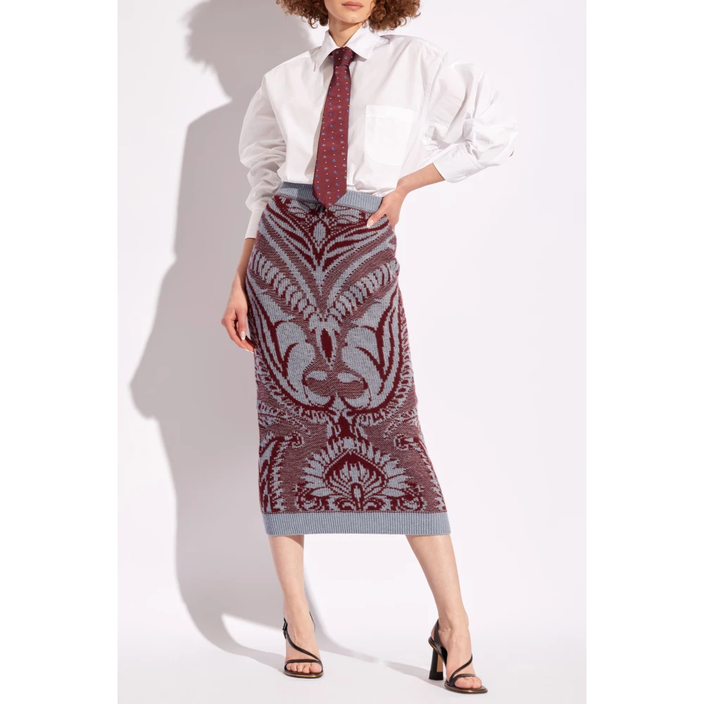 ETRO Wollen rok Multicolor Dames