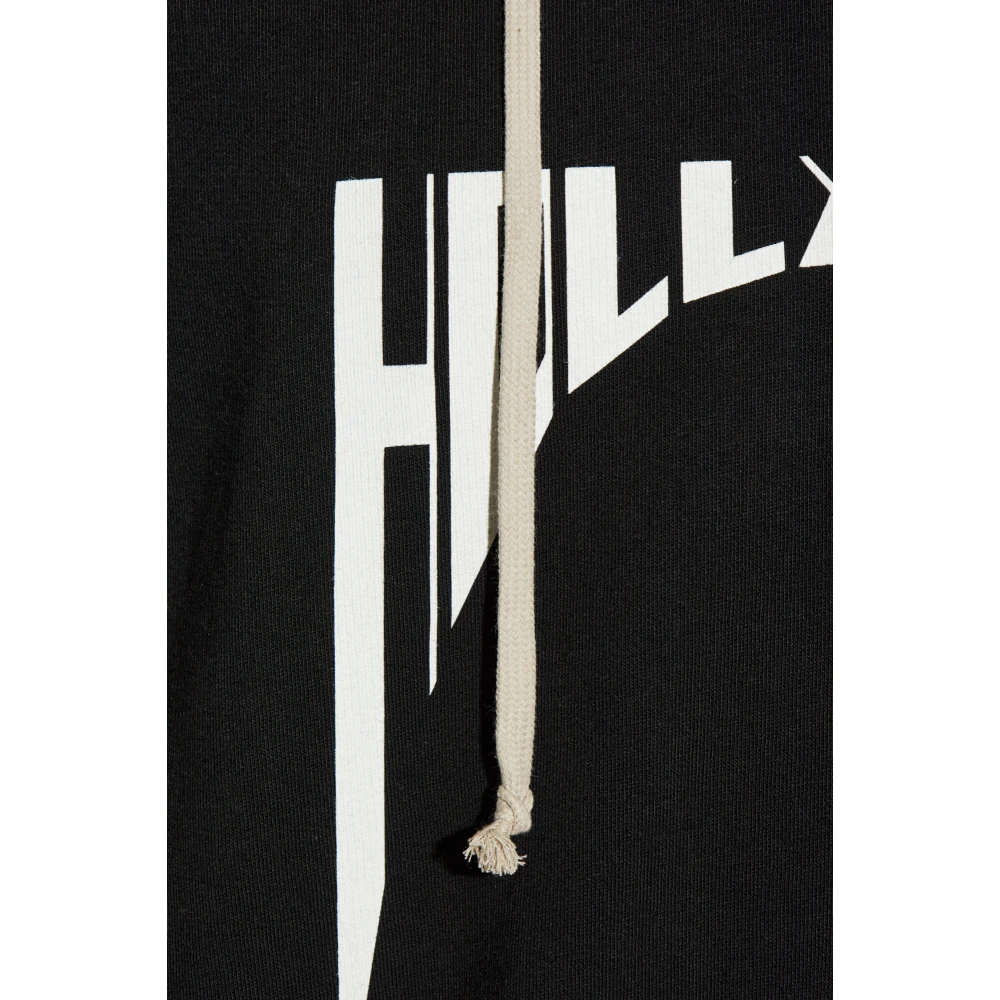Rick Owens Bedrukte Sweatshirt Black Heren