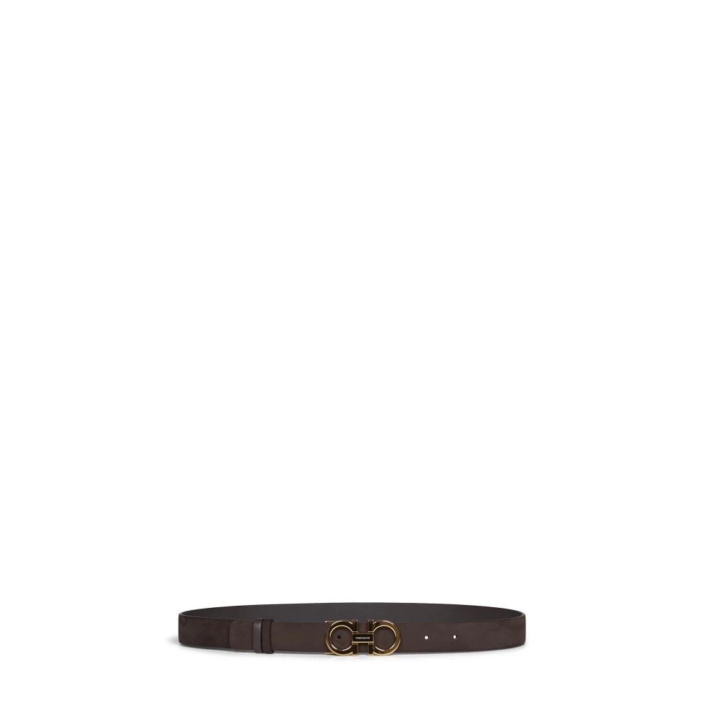 Ferragamo , Belts, Female, Brown, 80 Cm, Donna Belt