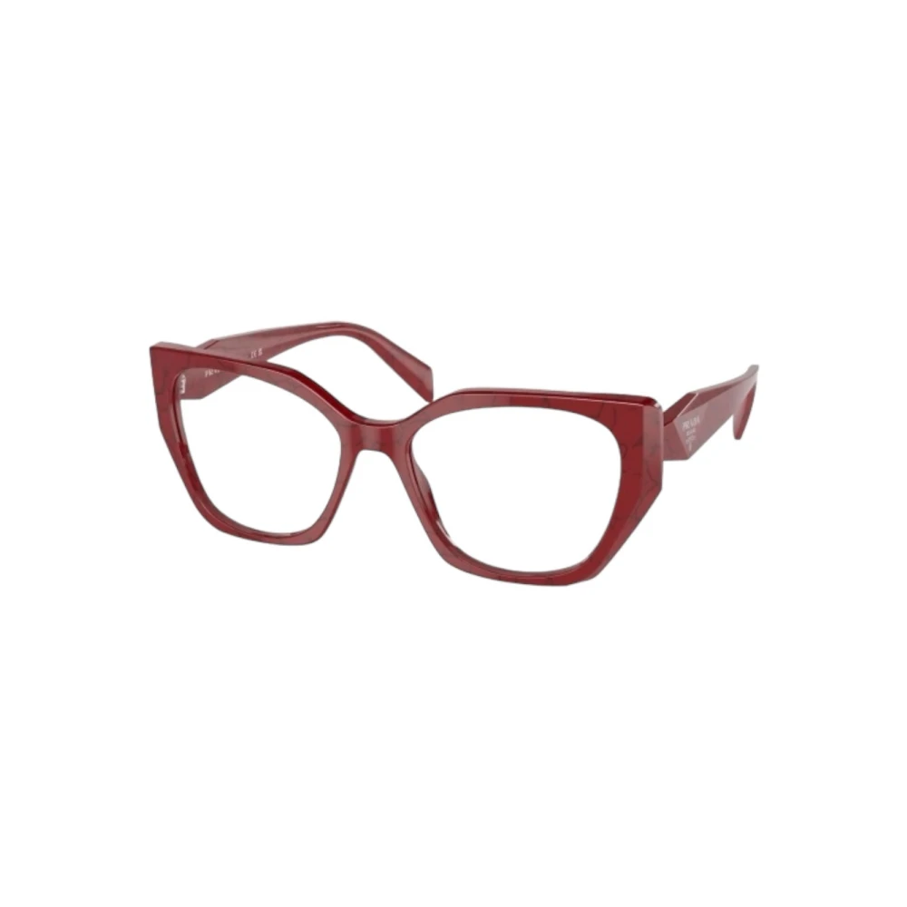 Prada Stijlvolle Zwarte Acetaat Bril Black Unisex