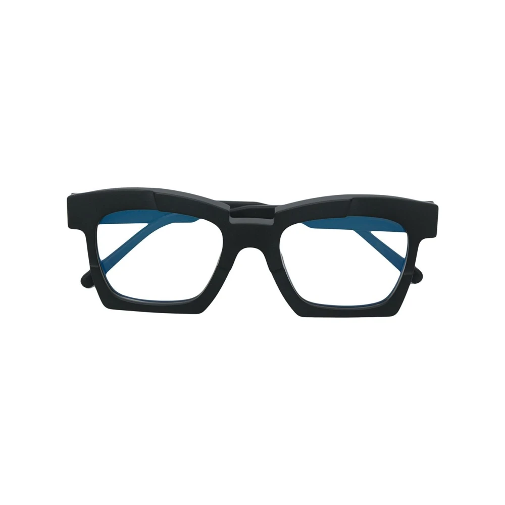 Kuboraum Zwarte Optische Bril voor Dagelijks Gebruik Black Unisex
