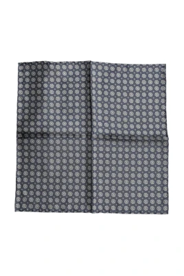 Patterned Silk Square Handkerchief Scarf