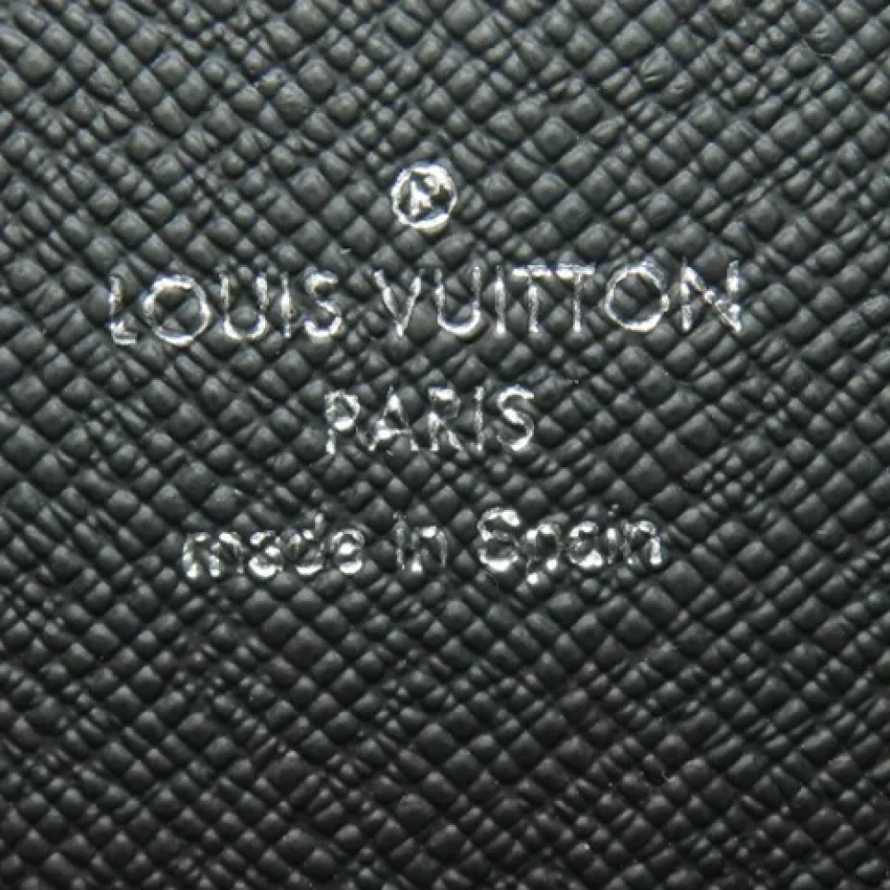 Louis Vuitton Vintage Pre-owned Canvas wallets Black Heren