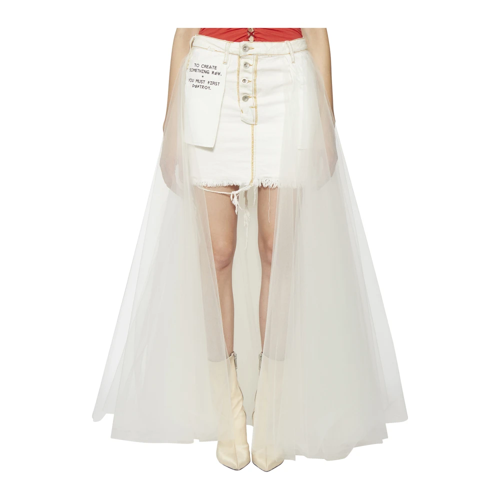 Unravel Project Chelsea -laarzen White Dames