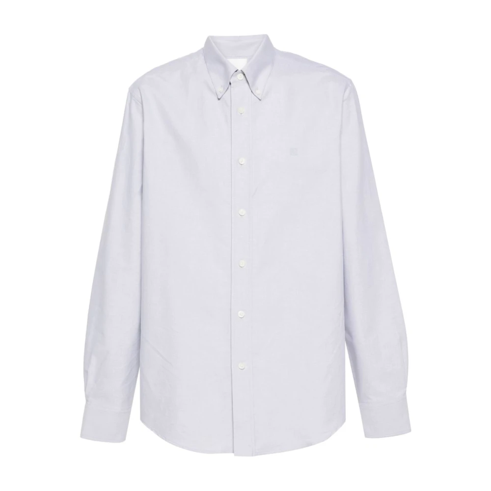 Givenchy Grijze Ss24 Herenshirts Gray Heren
