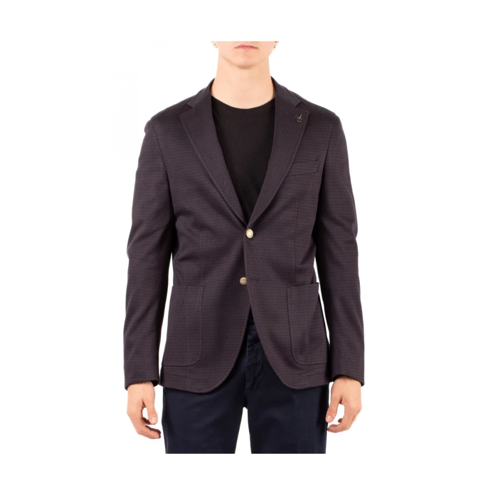 Paoloni Men's Brown Giacca - Blazers - S - Jackets