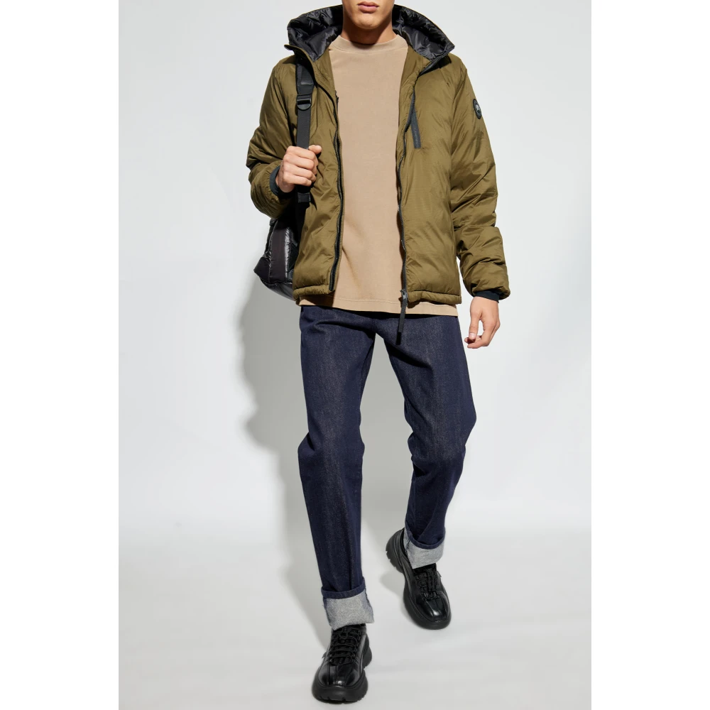 Canada Goose Donsjas Lodge Hoody Green Heren