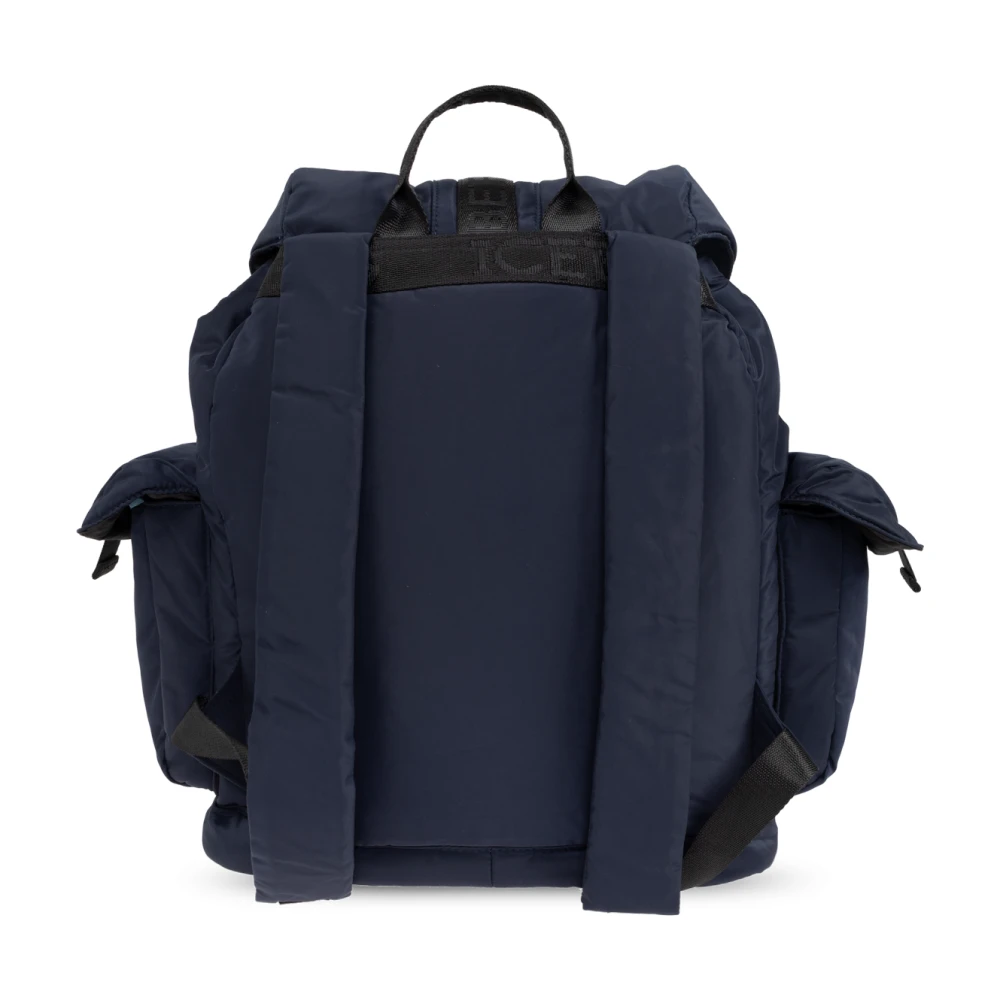 Iceberg Rugzak met logo Blue Heren