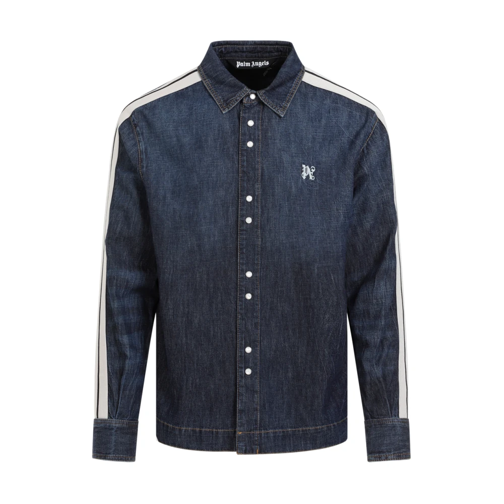 Jackets > Denim Jackets - - Palm Angels - Modalova