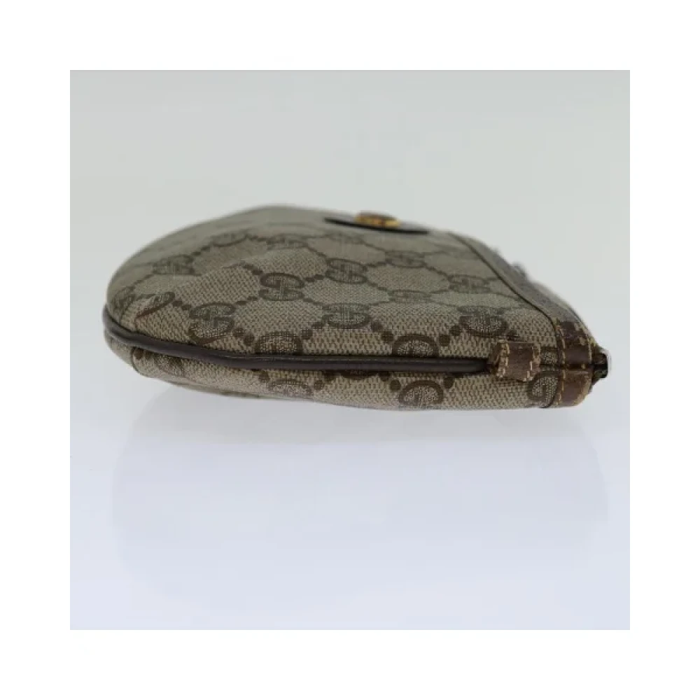 Gucci Vintage Pre-owned Canvas gucci-bags Beige Dames