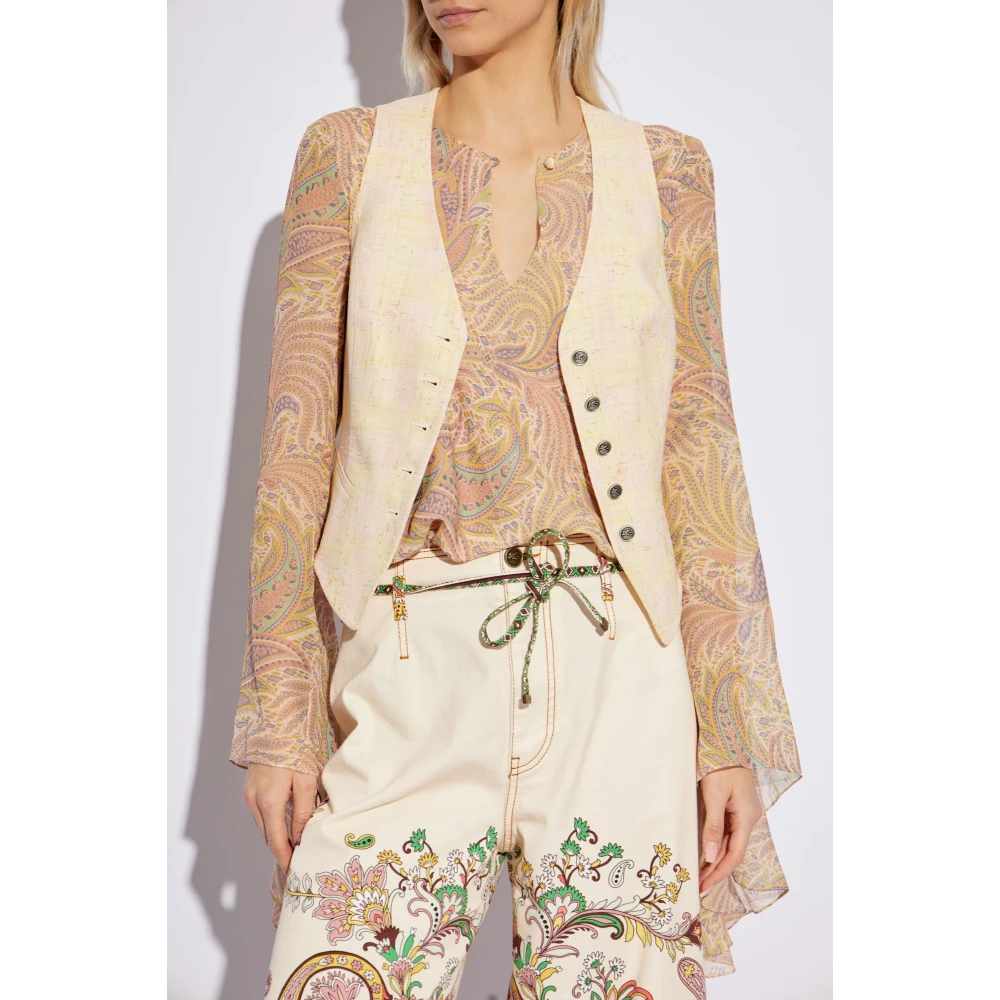 ETRO Vest Beige Dames