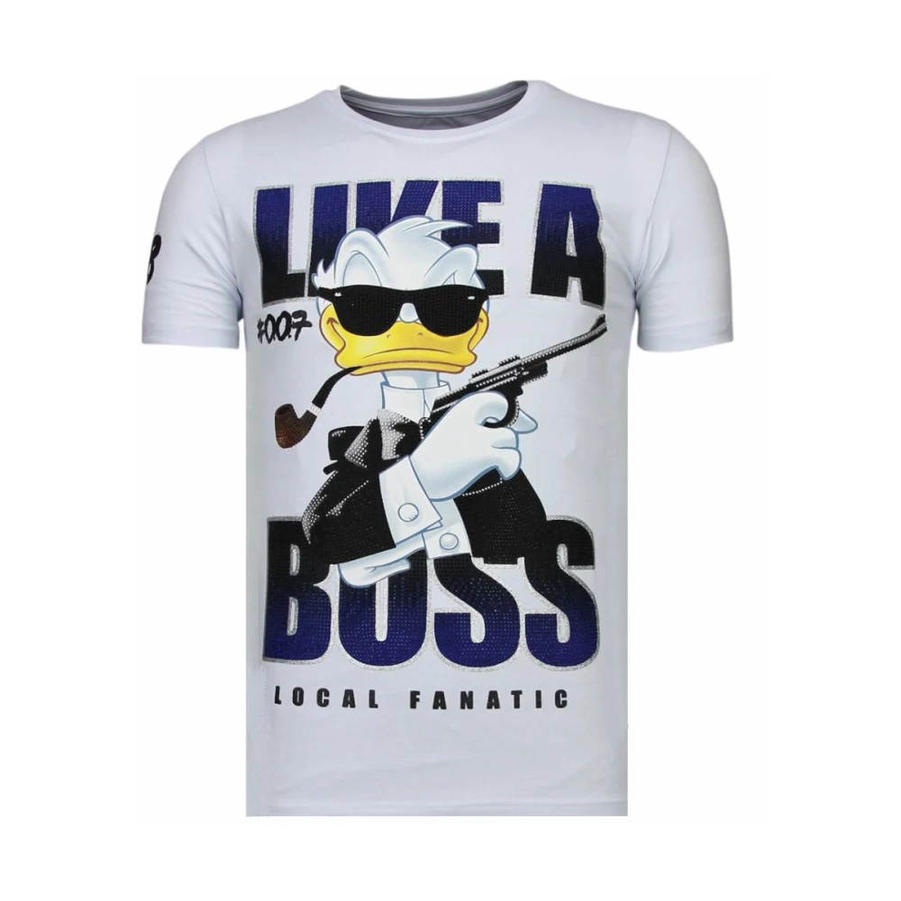 Like A Boss Duck - Herre T-shirt - 13-6220W