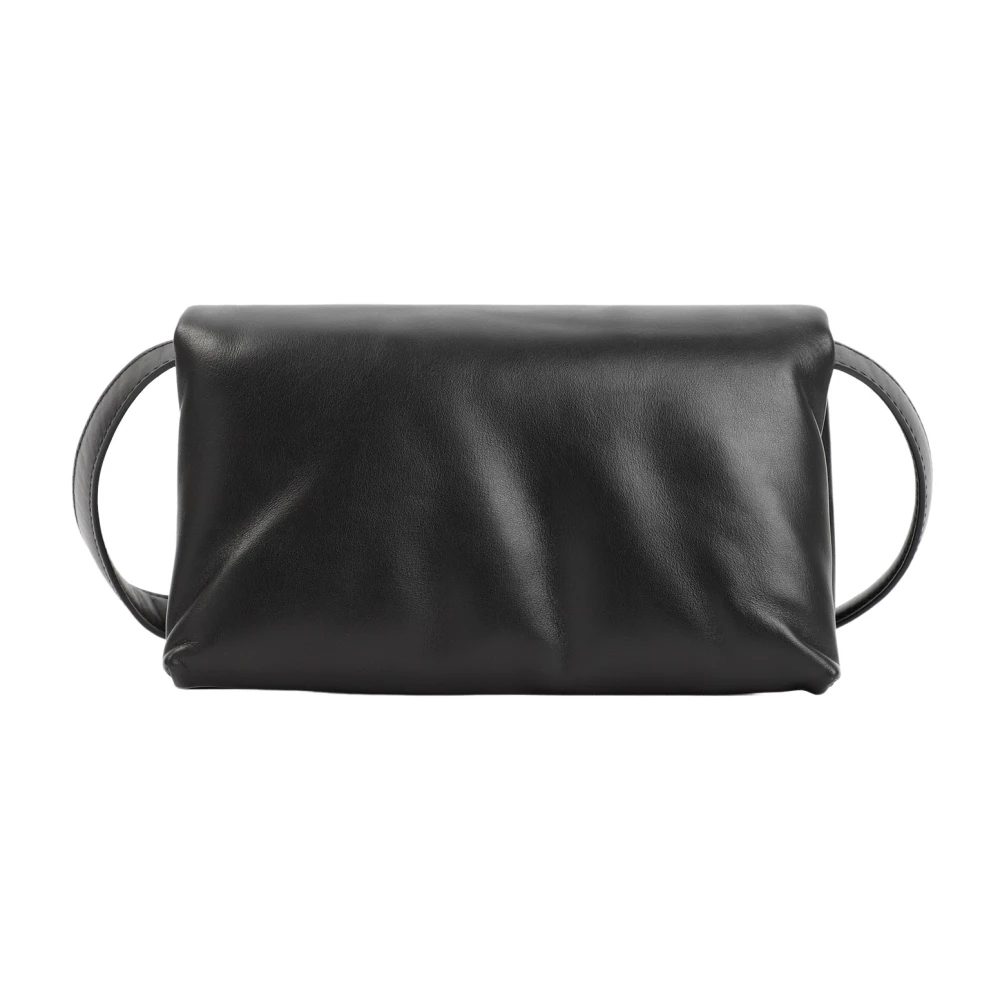 Marni Prisma Small Bag in Zwart Black Dames