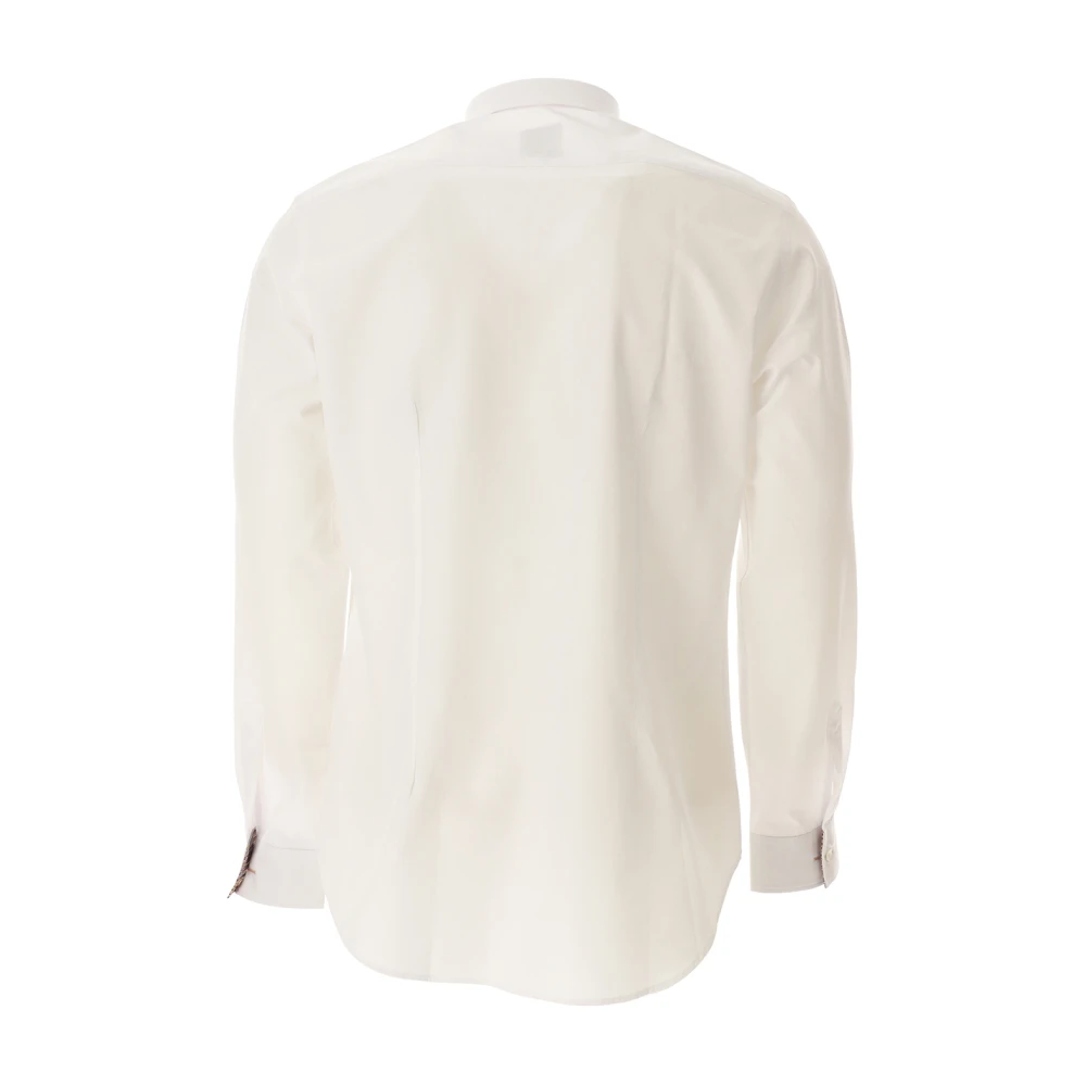 Paul Smith Klassiek Overhemd met Handtekening Strepen White Heren