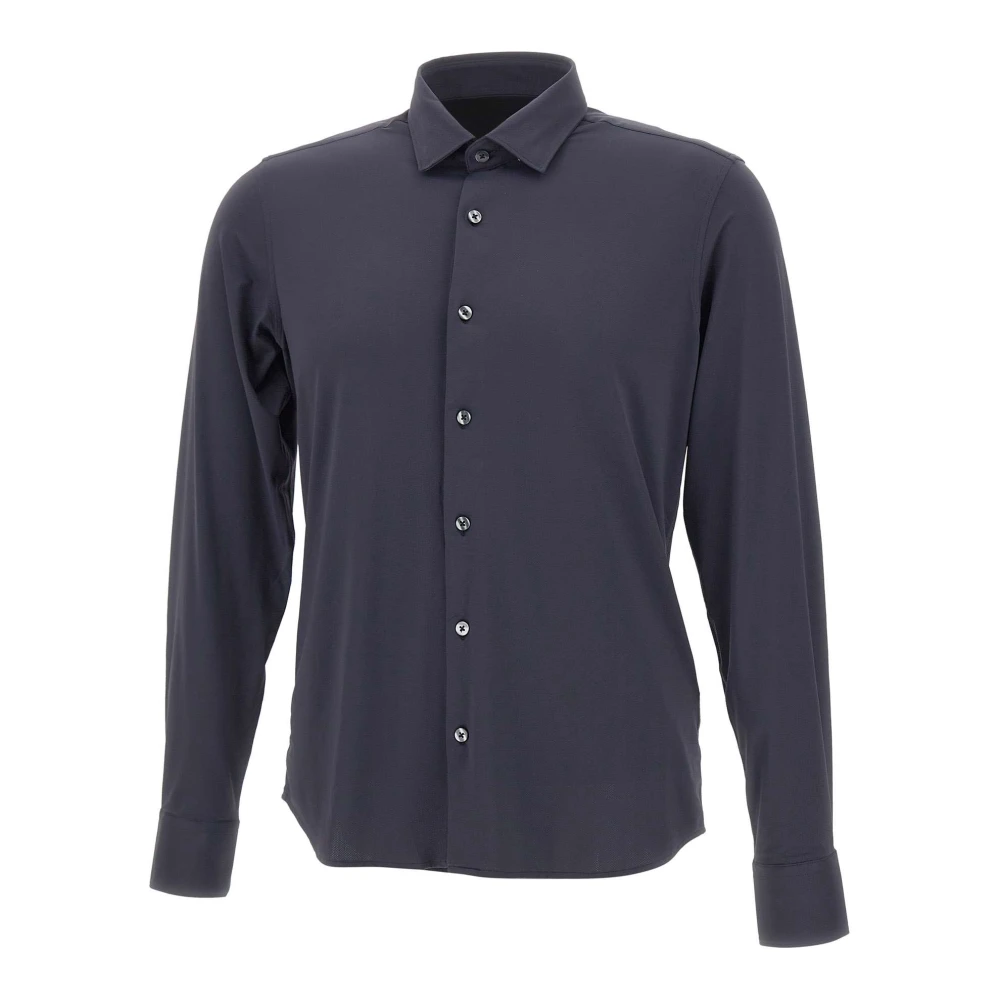 Rrd Men's Blue Casual Shirts, S, Oxford Open Shirt