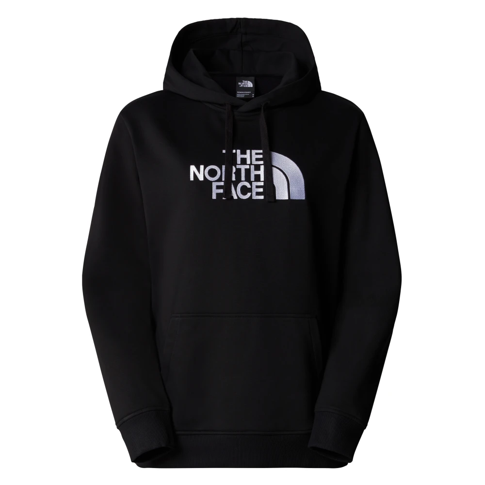 The North Face Zwarte Pullover Hoodie met Drew Peak Black Dames
