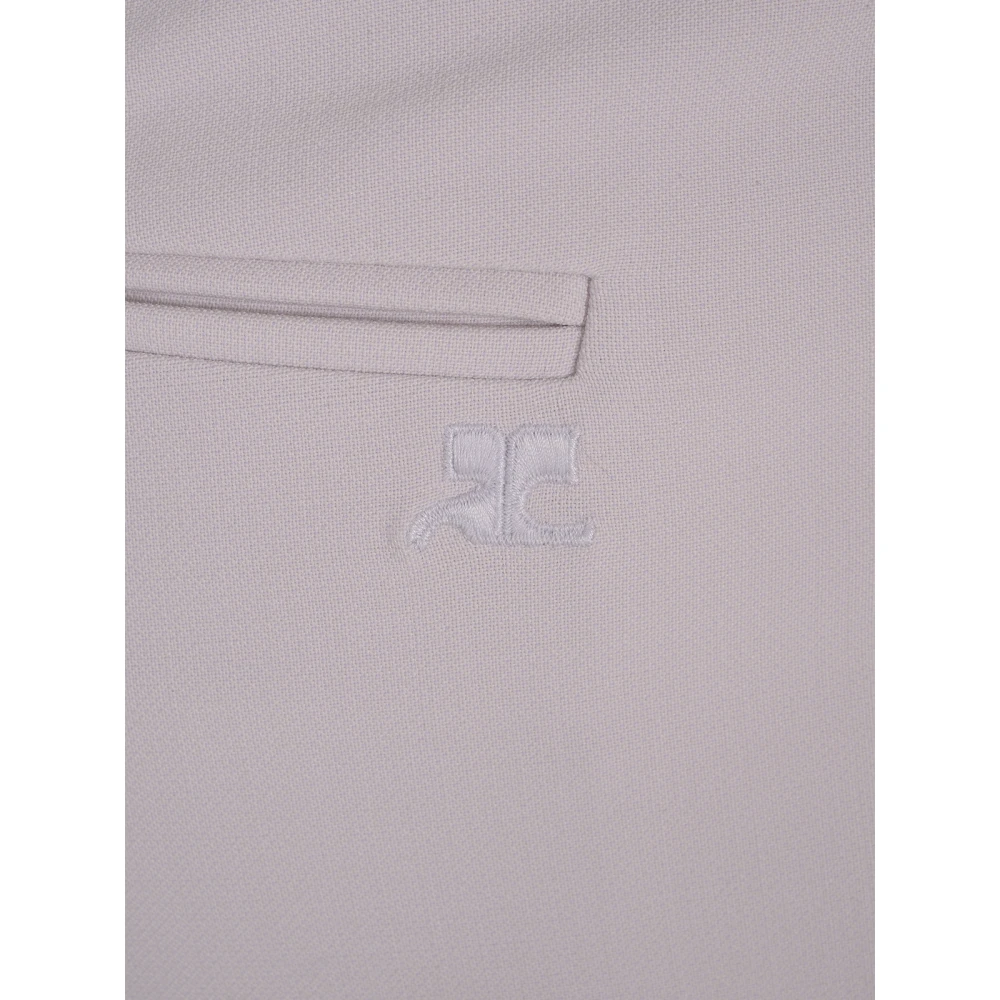 Courrèges Heritage Bootcut Broek Pink Dames
