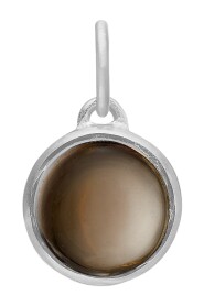 Noa hanger Smokey Quartz Silver