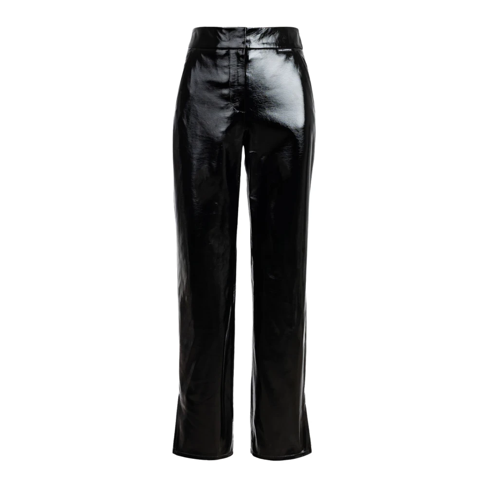 Karl Lagerfeld - Pantalons en cuir - Noir -