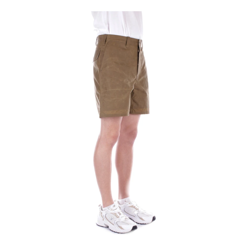 Filson Bruine Shorts Rits Sluiting Zijzakken Brown Heren