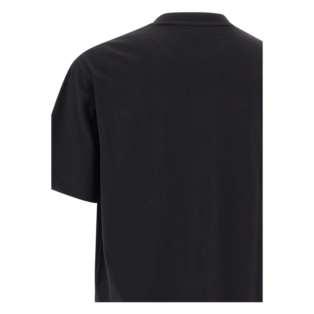 closed Zwarte Katoenen Trui met Logo Black Heren