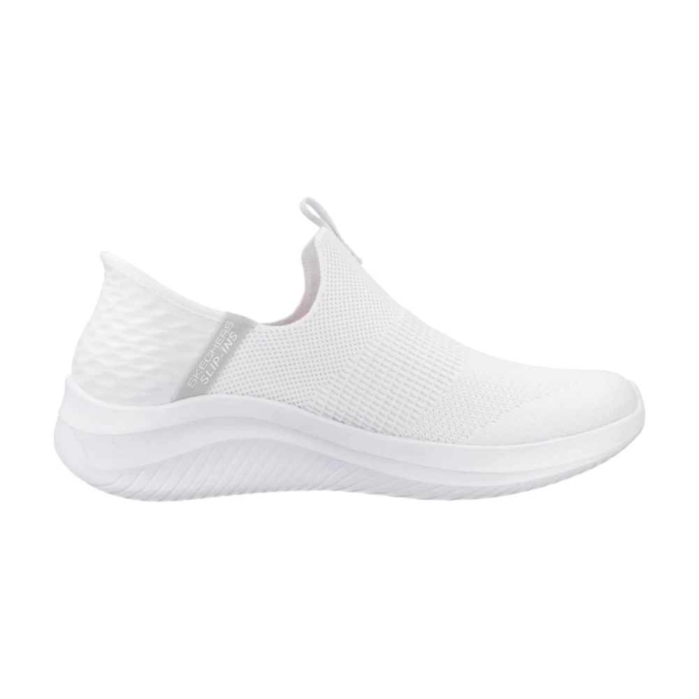 Skechers Stijlvolle Instap Sneakers voor Vrouwen Dames Schoenen Wit