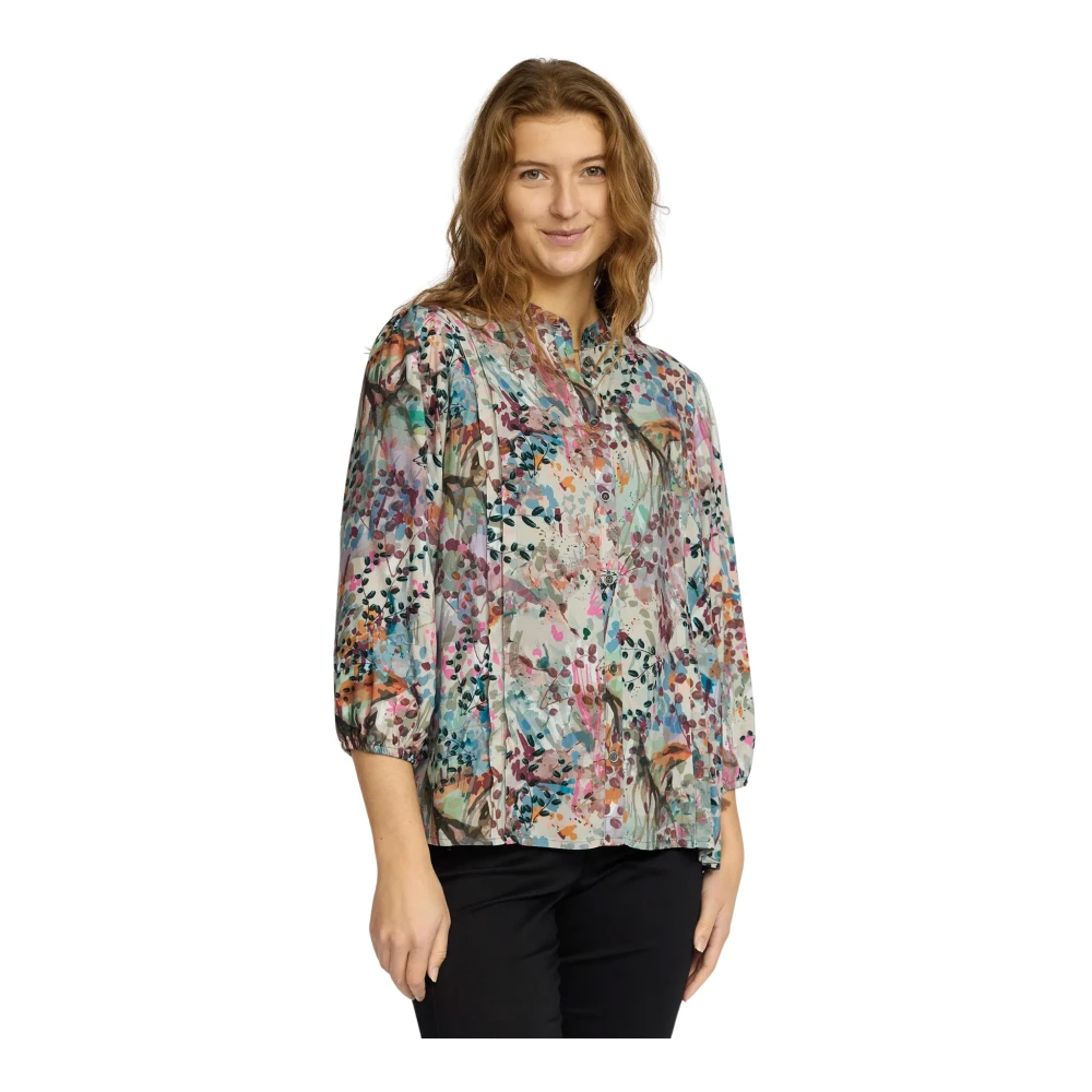 2-Biz Kleurrijke Andola.Es25 Blouse Multicolor Dames