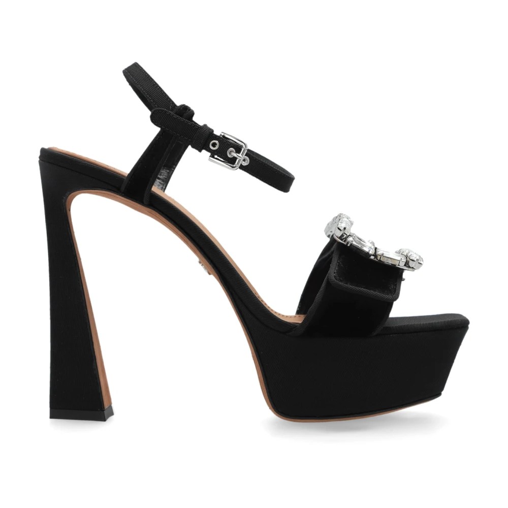 Dolce & Gabbana Damen Schwarz Schuhe, K, 39 Eugröße: