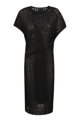 Jacquard Knit Dress
