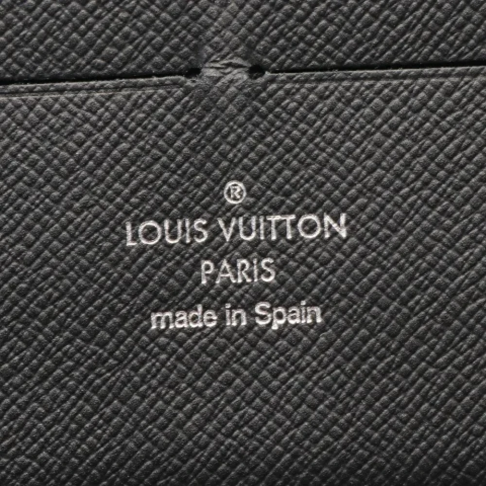 Louis Vuitton Vintage Pre-owned Canvas wallets Black Heren
