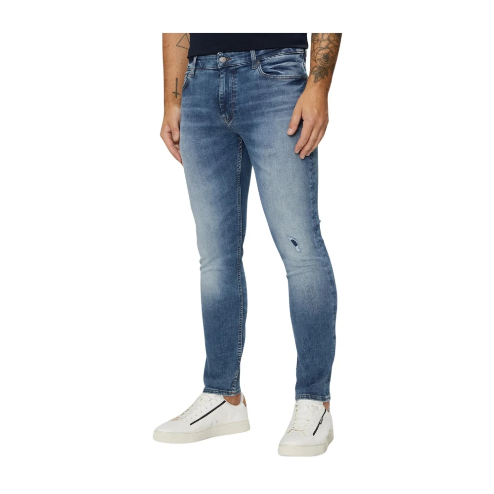 Hugo Boss Klassieke Denim Jeans Blue Heren