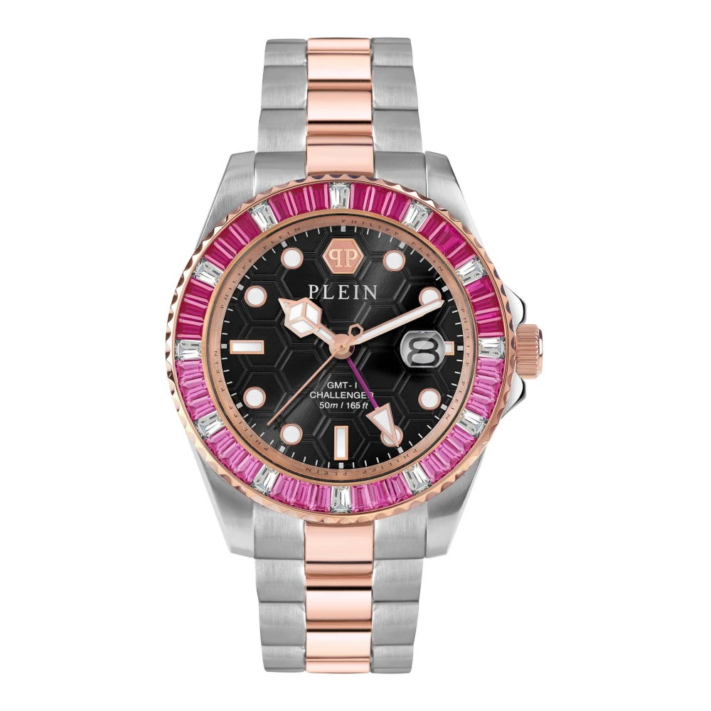 Unisex Klokke Gmt-I Challenger Baguettes