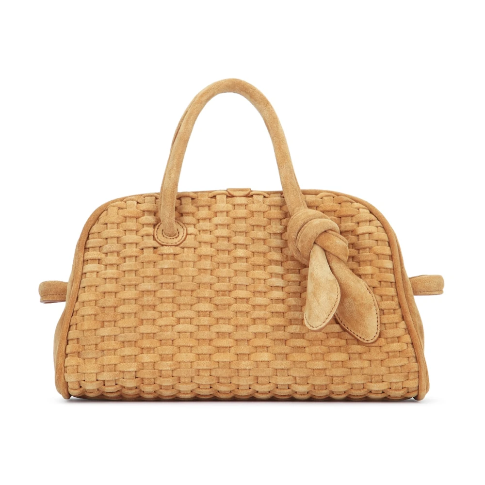 Jacquemus Brown Handbags, Female, One Size, Le Petit Turismo
