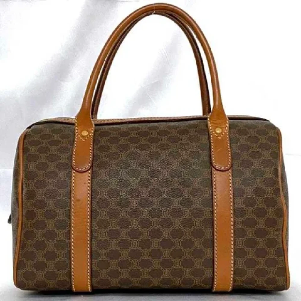 Celine Vintage Pre-owned Plastic celine-bags Brown Dames