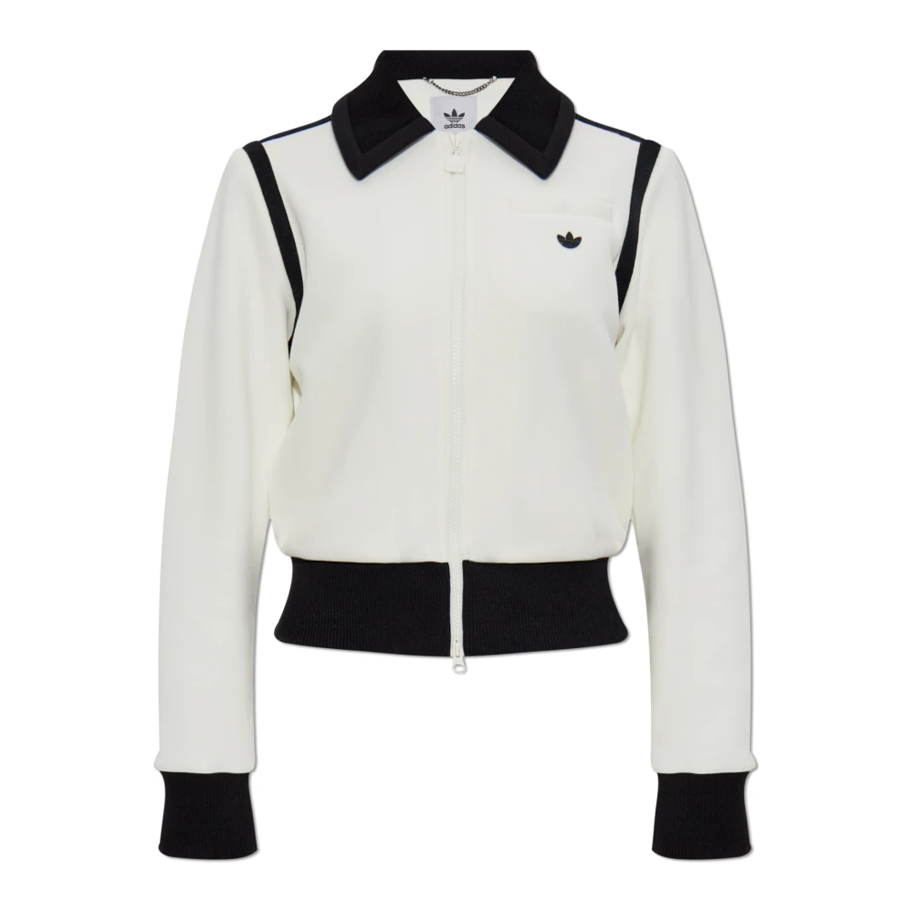 adidas Originals Sweatshirt met logo White Dames