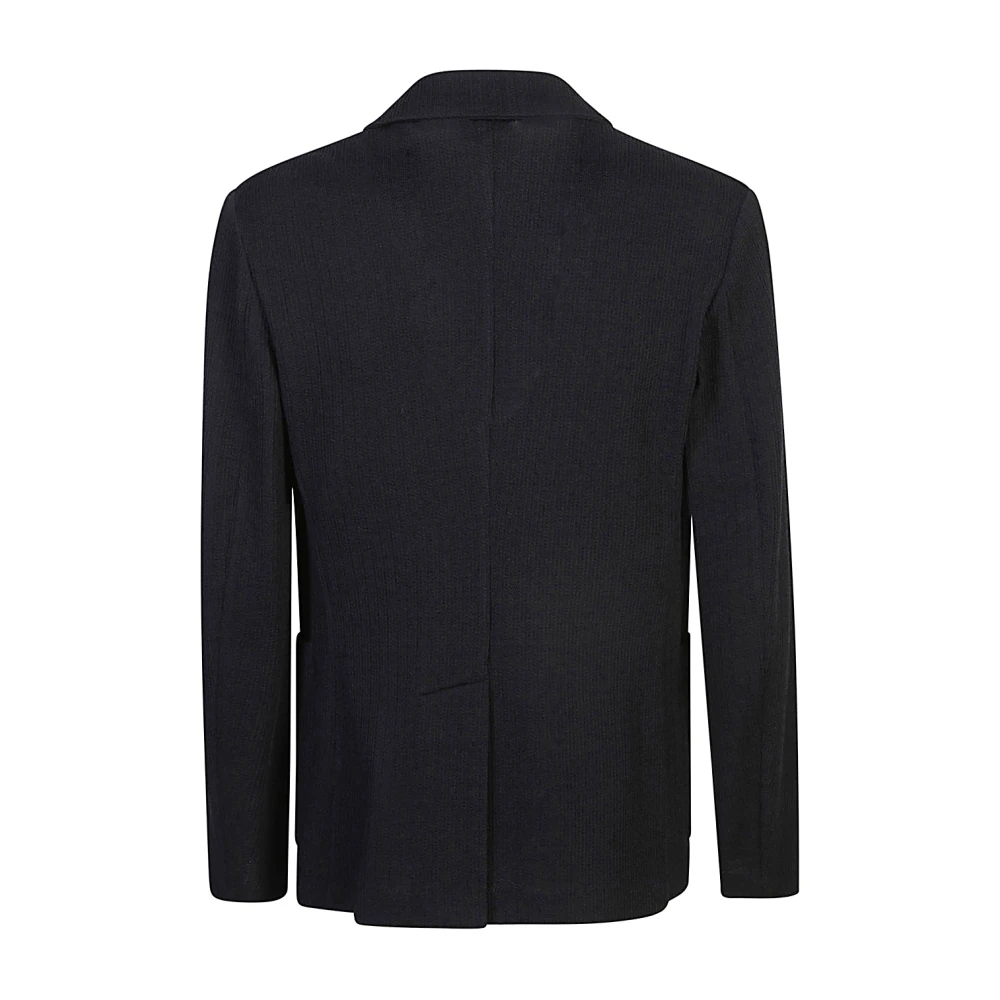 Barena Venezia Blauwe Jassen voor Mannen Blue Heren