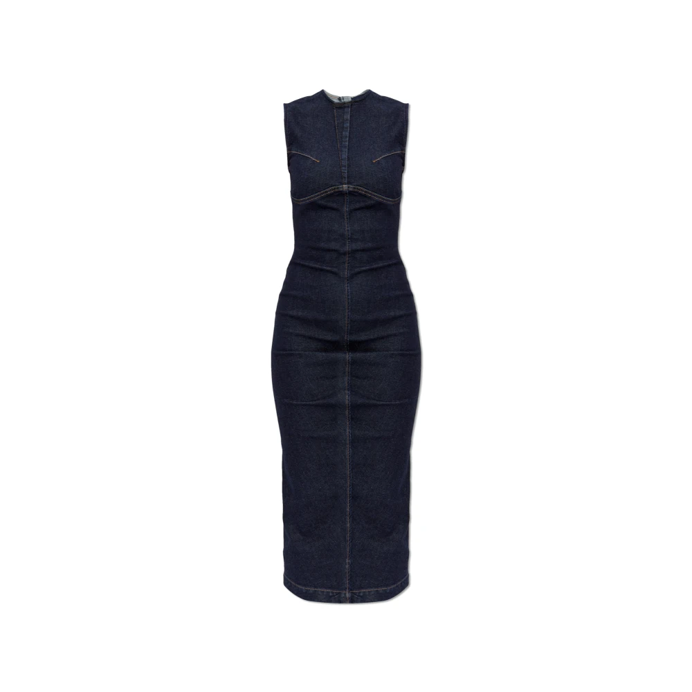 SPORTMAX Denim jurk Geranio Blue Dames